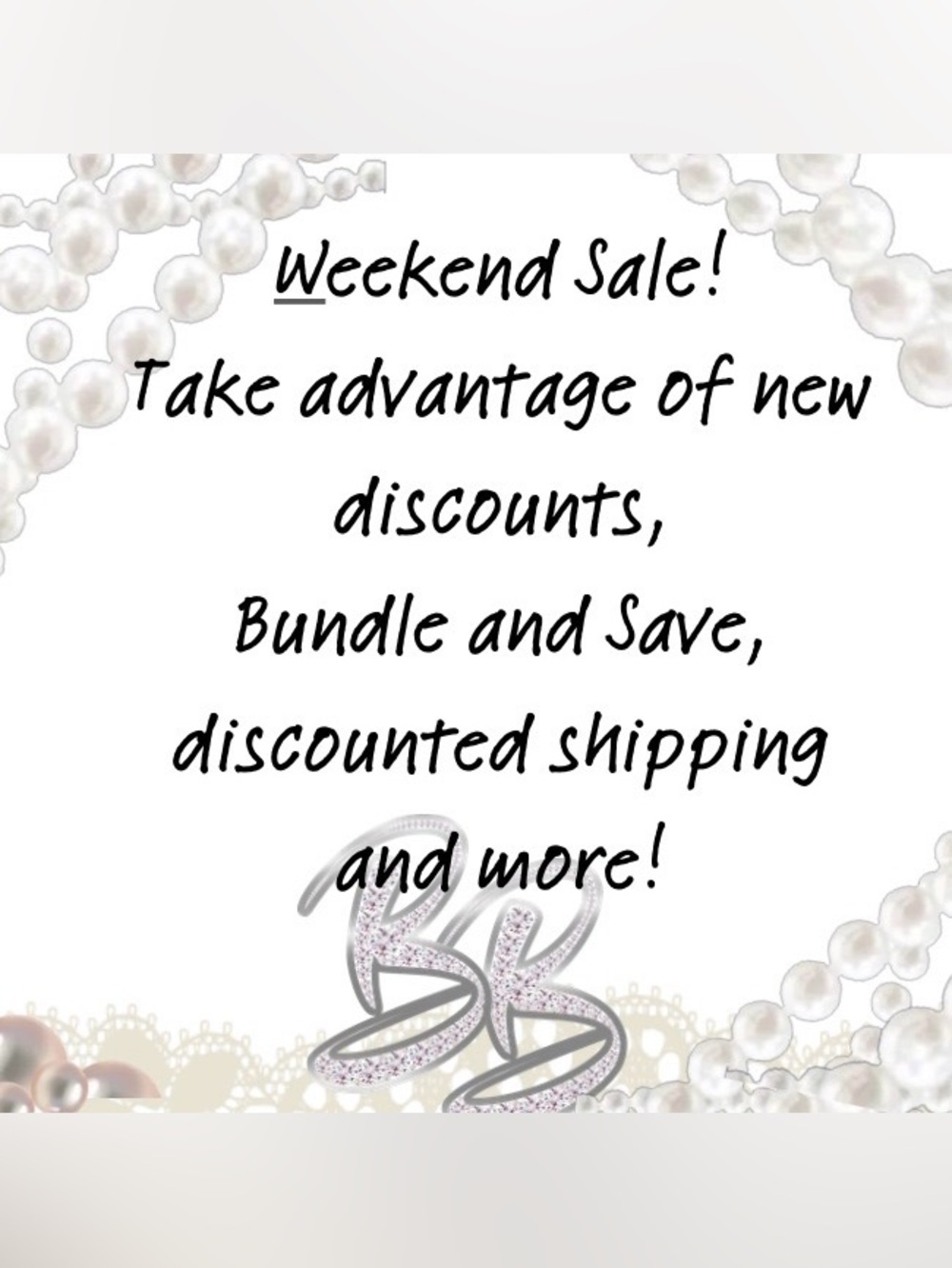Weekend Sale! Don’t miss it